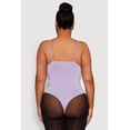 thumbnail image 5 of Women's Plus Size Rhinestone Ruched Padded Bustier Bodysuit, 5 of 5