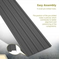 thumbnail image 5 of 25 Pcs Galvanized Metal Roof Panels Hardware Roofing Sheets, Gray, 5 of 6
