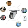 thumbnail image 1 of WEUVEB 4Pack Steel Round Caster Wheel Mute Caster Wheel 2.5x2.5x3cm, 1 of 8