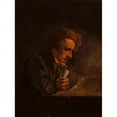 thumbnail image 2 of Wilhelm Bendz 19x24 Gold Ornate Framed and Double Matted Museum Art Print Titled - Karl Altmann (1831-1832), 2 of 4