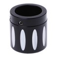 thumbnail image 4 of Silver Tuerca ciega de cubierta de eje delantero negro/plateado para Cvo Road Glide Softail Fat Bob Ultra C, 4 of 5