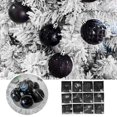 thumbnail image 1 of 12 bolas de plástico para árbol de Navidad, colgantes para fiestas, decoración del hogar, 12 unidades, transparentes, fáciles de colgar, para sala de estar, oficina y boda., 1 of 7
