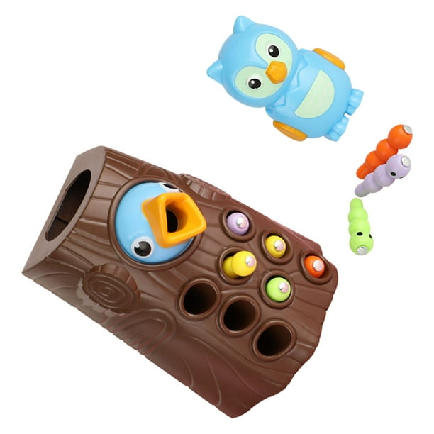 Juguete de pájaro carpintero, juguete magnético para pájaros, juguete magnético para alimentar pájaros para niños pequeños, juguete magnético para pájaros, funcionalidad de alta precisión