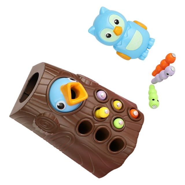 Juguete de pájaro carpintero, juguete magnético para pájaros, juguete magnético para alimentar pájaros para niños pequeños, juguete magnético para pájaros, funcionalidad de alta precisión