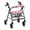Rooster Sunflower, variant on HELLHERO Independence Day Easy to Clean Seat & Backrest Covers Rollator Walker Seat Back Covers Suitable for Parks The American flag
