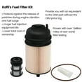 thumbnail image 3 of 3PCS LF17511 Oil Filter PF9908 Fuel Filter R61709 Fuel Filter Replace for P551063 A4700903151 P551005 A4721800109 FS20176 PF46235 Compatible with DD13 DD15 DD16 Detroit Diesel Engine, 3 of 4