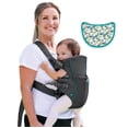 thumbnail image 1 of Portabebés Infantino Gris Clásico con Babero Wonder y Bolsillo Frontal Essentials, 1 of 7