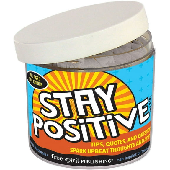In a Jar®: Stay Positive In a Jar® : Tips, Quotes, and Questions to Spark Upbeat Thoughts and Attitudes (Cards)