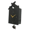 thumbnail image 4 of Reloj de pared moderno Sunnimix de Madera con pájaro natural, 4 of 8