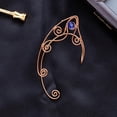 thumbnail image 2 of 2 Pcs Cuff Earrings Women Filigree Elf Ears Metal Elf Ear Cuffs Elf Earrings Cartilage Elf Ear Cuff Non Piercing, 2 of 3