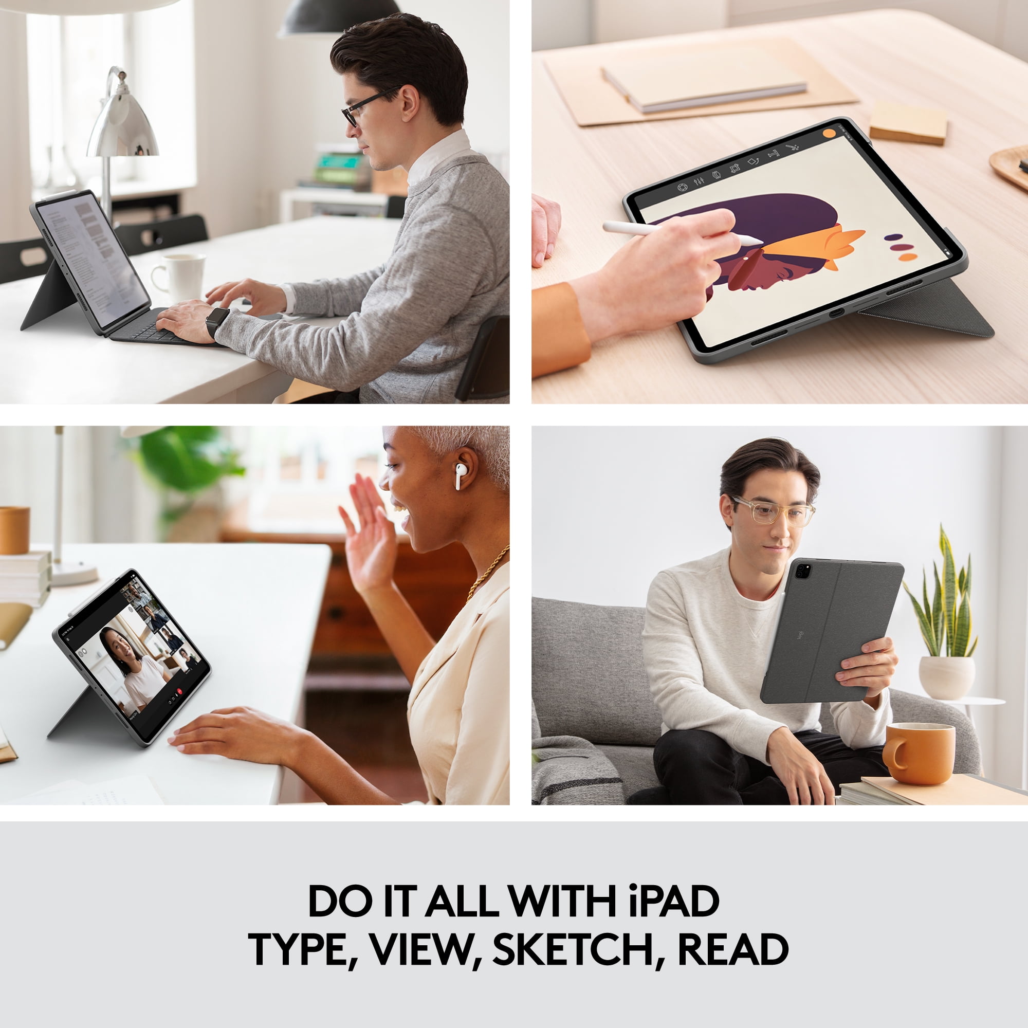 Logitech Combo Touch Keyboard Case for iPad Pro 12.9-inch Logitech Combo Touch Keyboard Case for iPad Pro 12.9-inch