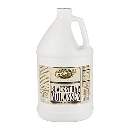 Golden Barrel Molasses Unsulfured Blackstrap Molasses 1 Gallon Jug