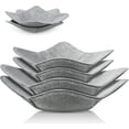 thumbnail image 1 of GHSDFBB Support de Bol Micro-Ondes Multifonctionnel Isolation Thermique Polyester Protecteur pour Soupe, Riz, 2 Tailles (Gris, 4 Pcs), 1 of 7