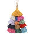 thumbnail image 1 of Tassel Keychain Fashion Multipurpose Key Ring Pendant Pom Pom Tassel Bag Charm, 1 of 10