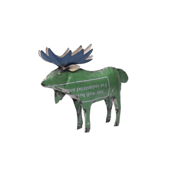 De Kulture Works Iron Moose Decorative Collectible Figurine Showpiece