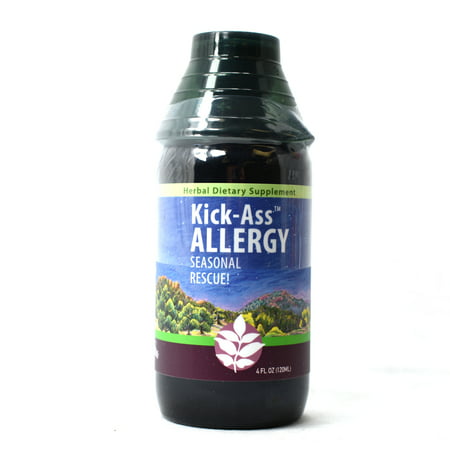 WishGarden Herbal Remedies WishGarden Herbs — Kick Ass Allergy Herbal Formula — Gluten Free — 4 oz Jigger