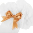 thumbnail image 4 of RENACLIPY Girls White Cotton Knee High Socks with Bow, Size Small, Soft Breathable Socks for Dance, Casual and Everyday Wear, 4 of 5