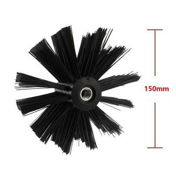100/150Mm Dryer Vent Cleaning Brush Chimney Lint Remover Bristle Head Nylon 100Mm