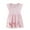 Pink, variant on Emy Dola Toddler Girl's Dresses Easter Cotton Ruffle Sleeve Jersey Dress 2-8 Years A-Line Embroidery Casual Summer Sundress