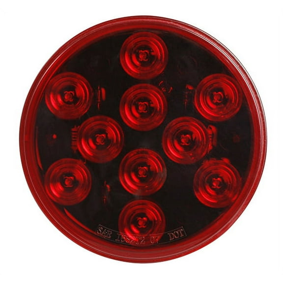 Grote STT5100RPG - Stop, Tail, Turn Lamp, Red, 4", LED, Female Pin, Round