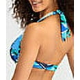 thumbnail image 5 of Coco Contours womens  Cameo Halter Bikini Top, 8/32C, Blue, 5 of 6
