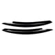 thumbnail image 1 of Pegatina decorativa para cejas de faros delanteros de coche para Golf 6 Mk6 Vi Accesorios Estilo negro, 1 of 5