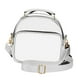 thumbnail image 2 of Bolso bandolera transparente, mochila de día, bolsa de almacenamiento, bolsillo frontal para accesorios, bolso aprobado para estadios Blanco, 2 of 9