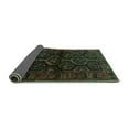 thumbnail image 2 of Ahgly Company Indoor Rectangle Persian Turquoise Blue Traditional Area Rugs, 2' x 5', 2 of 4