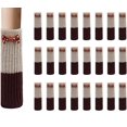 thumbnail image 1 of Calcetines antideslizantes para sillas, 24 calcetines elásticos antideslizantes de tela de algodón para muebles, utilizados para decorar revestimientos decorativos, 1 of 4