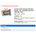 thumbnail image 2 of Armrest Center Console Lid Kit with Bracket - Tan - Compatible with 2001 - 2006 GMC Yukon 2002 2003 2004 2005, 2 of 2
