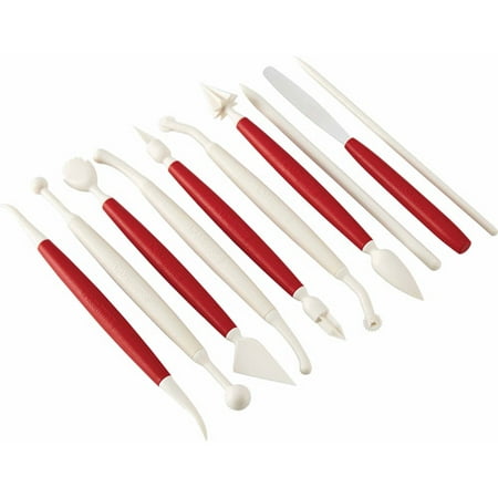 Cake Boss Decorating Tools 10-Piece Fondant and Gum Paste ...