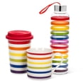 thumbnail image 3 of Rainbow Bouteille à Rayures Colorées, 3 of 3