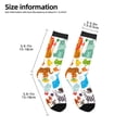 thumbnail image 2 of Uemuo Animals Printed Kids Boys Socks Seamless Crew Socks Crazy Funny Athletic Sport Socks for Children, 2 of 6