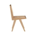 thumbnail image 6 of Meridian Furniture Preston Natural Dining Side Chair (Set of 2), 6 of 8