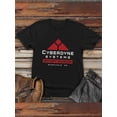 thumbnail image 1 of [Comfortable] Men's Cyberdyne Systems Skynet Division T-Shirt | Cotton Casual Round Neck | Short Sleeve | Bold Red & White Graphic Print | Machine Washable | Summer Outdoor Wear, Casual Sporty Tee, 1 of 5