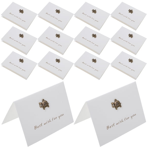 BRIGHTFUFU 20 Sets Cards with Envelopes Matte Finish for Thank You Notes