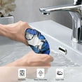 thumbnail image 5 of Kll Blue And White Butterflies Ultra Absorbent & Soft Hand Towels For Bath, Hand, Face, Gym And Spa-27.5x16in, 5 of 9
