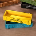 thumbnail image 3 of Rectangular Wooden Planter Succulent Box Vintage Combination Flower Pot, 3 of 7