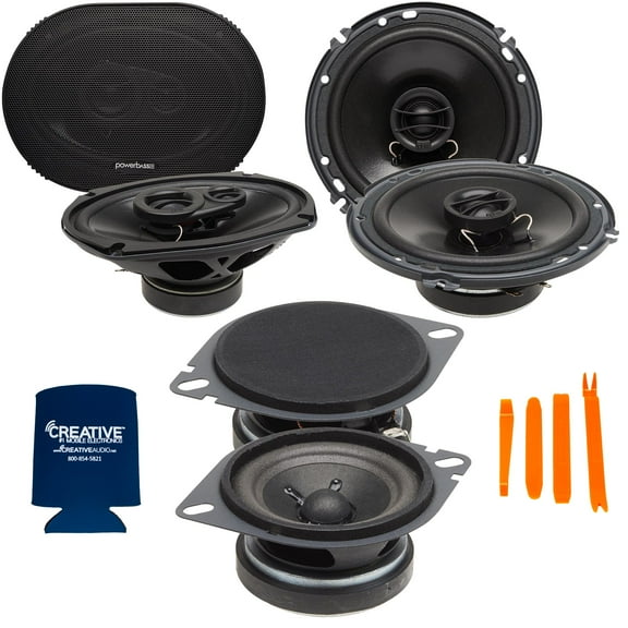 PowerBass OEM Direct Replacement Speakers Compatible with 09-10 Chrysler 300