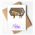 thumbnail image 1 of Feline Tigers Fierce Wings Welcome Back Greeting Cards Envelopes Blank, 1 of 3