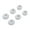 White, variant on 3Pair Earbuds Cover In-Ear Tip Soft Silicone Ear Buds Accessories For 6i Earphone Eartips