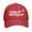 Red, variant on Funny Golf Legalize Mulligans Men's Embroidered Otto Baseball Cap Hat-Red