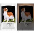 thumbnail image 2 of Carolines Treasures SS8482CNL Starry Night Welsh Springer Spaniel Ceramic Night Light, 6x4x3, Multicolor, 2 of 2