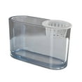 thumbnail image 3 of Contenedor decorativo transparente para sistema de cultivo de plantas y peces acuapónicos Azul claro20x10x12cm, 3 of 9
