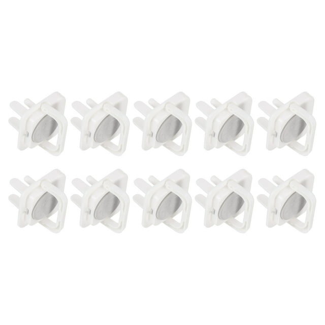 Lot de 10 Couvercles de Prise, Étanchéité de Prise, Installation Facile, Protecteurs de Prise Électrique, Protecteur de Prise de Sécurité Gris