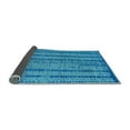 thumbnail image 2 of Ahgly Company Indoor Rectangle Oriental Light Blue Modern Area Rugs, 6' x 9', 2 of 4