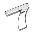 thumbnail image 2 of Soumake Number Letter Self-Adhesive Auto Sticker Car Badge Decals Emblem Decoration Practical, 2 of 7