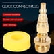 thumbnail image 2 of Adaptador de regulador de propano ckepdyeh de 1 lb, cilindro desechable macho de 1 pulg. -20 pulg. a conector macho de 3/8 pulg. y conexión rápida de 1/4 pulg., 2 of 8