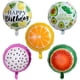 thumbnail image 2 of Decoración de fiesta de verano Globo de fruta Cactus tropical Piña Sandía Taco Fresa Globo de película de aluminio, 2 of 5