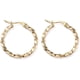thumbnail image 1 of 10 pares de pendientes de aro de acero inoxidable 201 con forma de anillo, decoración, pendientes y tachuelas dorados., 1 of 2